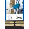 Premium Seri Dayanıklı 12v Uzatma Kablolu Yüksek Çekimli Araç Çakmaklık Girişli Oto Süpürgesi