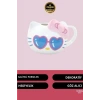 Deluxe Tasarım Dekoratif Estetik Armağan Sevgili Dost Aşk Arkadaş Porselen Hello Kitty Kupa Bardak