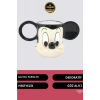 Deluxe Tasarım Dekoratif Estetik Armağan Sevgili Dost Aşk Arkadaş Porselen Mickey Mouse Kupa Bardak
