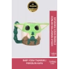 Deluxe Tasarım Dekoratif Estetik Armağan Sevgili Dost Aşk Arkadaş Porselen Baby Yoda Kupa Bardak