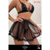 Özel Üretim Premium Ürün Lüks Seksi Erotik Transparan Dantelli Alt Üst İkili Tül Fantezi Gecelik
