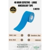 High Quality Waterproof Breathable Athletic Elastic Muscle Pain Kinesiology Tape Blue