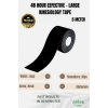 High Quality Waterproof Breathable Athletic Elastic Muscle Pain Kinesiology Tape Black