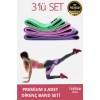 Özel Ürün Kaliteli Üretim Yumuşak Orta Sert Boyutlarda Dayanıklı Sağlam Pilates Direnç Bandı Seti