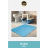 Premium Kaymaz Dayanıklı Yıkanabilir Silinebilir Evcil Hayvan Kum Mama Tuvalet Önü Paspası