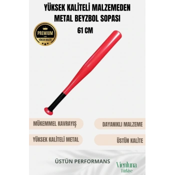 Özel Üretim Üstün Tutuş Sağlayan Kırılmaz Ultra Dayanıklı Metal Süper Baseball Beyzbol Sopası 61 Cm