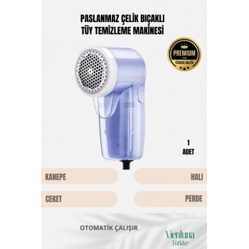 Premium Ürün Taşınabilir Mavi Tiftik Kazak Tüy Toz Alıcı Takım Elbise Halı Pilli Temizleme Makinesi