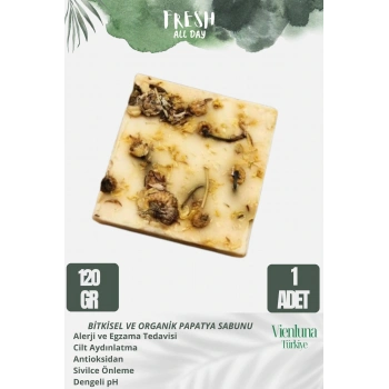 Özel Üretim El Yapımı %100 Doğal Ferah Kokulu El Yüz Saç Vücut Cilt Dostu Orijinal Papatya Sabunu