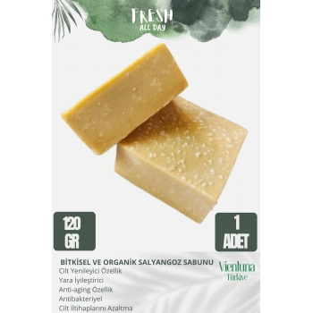 Özel Üretim El Yapımı %100 Doğal Ferah Kokulu El Yüz Saç Vücut Cilt Dostu Orijinal Salyangoz Sabunu