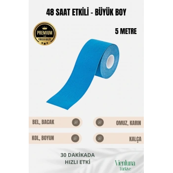 Birinci Sınıf Büyük Boy Rahatlatıcı Hızlı Etki Kas Gevşetici Esnek Eklem Omuz 5cmx5m Ağrı IsıI Bandı