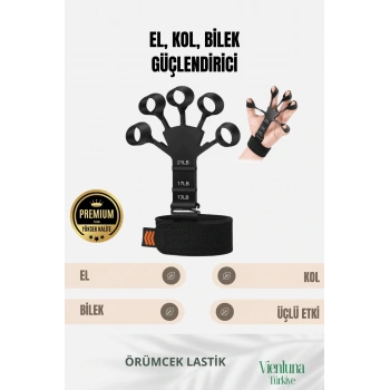 Premium Ürün Spor Kas Parmak El Bilek Kol Güçlendirici Geliştirici Kavrama Silikon Örümcek Lastik