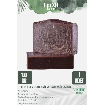 Özel Üretim El Yapımı %100 Vücut Saç Lüks Doğal Ferah Kokulu Cilt Dostu Orijinal Argan Yağı Sabunu