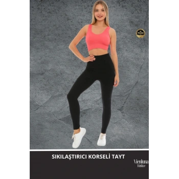 Premium Seri Sıkılaştırıcı Şekillendirici Toparlayıcı Fitilli İç Göstermez Popo Destekleyici Tayt