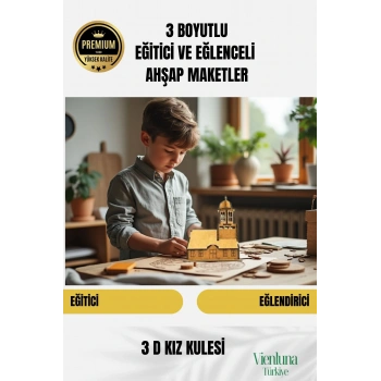 Yeni Sezon Eğitici Öğretici 3 Boyut Demonte Ahşap Zeka Geliştirici Boyanabilir Oyun Maket Puzzle
