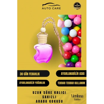 Özel Üretim Uzun Süreli Kalıcı Hava Ferahlatıcı Dikiz Aynası Askılı 8ml Araç Içi Sakızlı Oto Kokusu