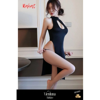 Premium Ürün Yeni Sezon Çok Şık Seksi Lüks Zarafet  Fantezi Erotik Süprem Penye Fantezi Şık Gecelik