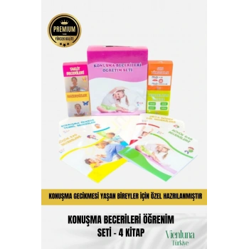 Özel Çocuk Rehabilitasyon Kişisel Tepki Verdirici Konuşma Becerisi Geliştirici Eğitim Öğretim Seti