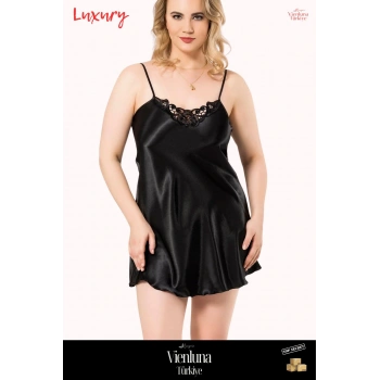 Yeni Sezon Premium Lüks Kadın Fantezi Seksi Şık Erotik Modern Zarif Büyük Beden Kısa Saten Gecelik