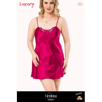 Yeni Sezon Premium Lüks Kadın Fantezi Seksi Şık Erotik Modern Zarif Büyük Beden Kısa Saten Gecelik