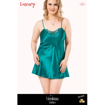 Yeni Sezon Premium Lüks Kadın Fantezi Seksi Şık Erotik Modern Zarif Büyük Beden Kısa Saten Gecelik