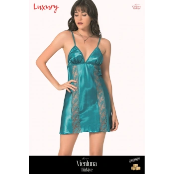 Yeni Sezon Premium Lüks Kadın Fantezi Seksi Şık Erotik Modern Zarif Rahat Tarz Kısa Saten Gecelik