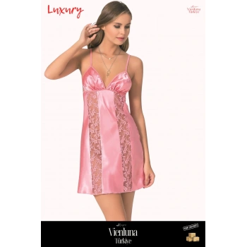 Yeni Sezon Premium Lüks Kadın Fantezi Seksi Şık Erotik Modern Zarif Rahat Tarz Kısa Saten Gecelik