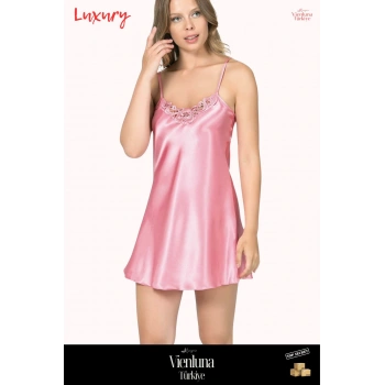 Premium Ürün Özel Seri Fantezi Erotik Seksi Modern Lüks Zarif Şık Rahat Çekici Kısa Saten Gecelik