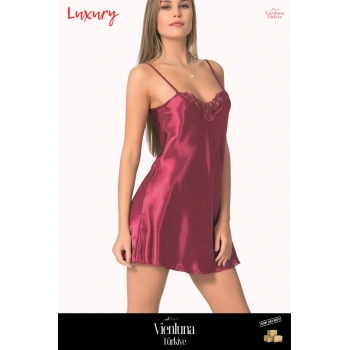 Premium Ürün Özel Seri Fantezi Erotik Seksi Modern Lüks Zarif Şık Rahat Çekici Kısa Saten Gecelik