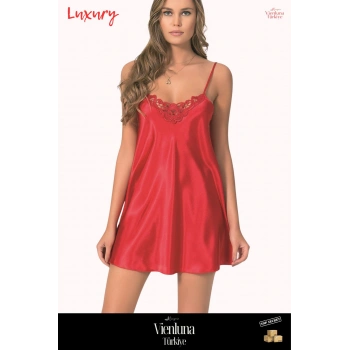 Premium Ürün Özel Seri Fantezi Erotik Seksi Modern Lüks Zarif Şık Rahat Çekici Kısa Saten Gecelik