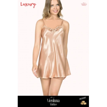 Premium Ürün Özel Seri Fantezi Erotik Seksi Modern Lüks Zarif Şık Rahat Çekici Kısa Saten Gecelik