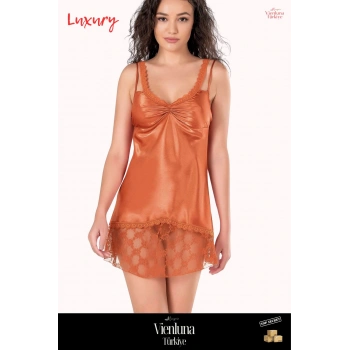 Yeni Sezon Özel Üretim Premium Şık Lüks Zarif Modern Erotik Seksi Çekici Fantezi Kısa Saten Gecelik