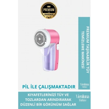 Premium Pilli Taşınabilir Tüy Temizleme Makinesi Hızlı Pratik Koltuk Halı Kazak Temizleyici