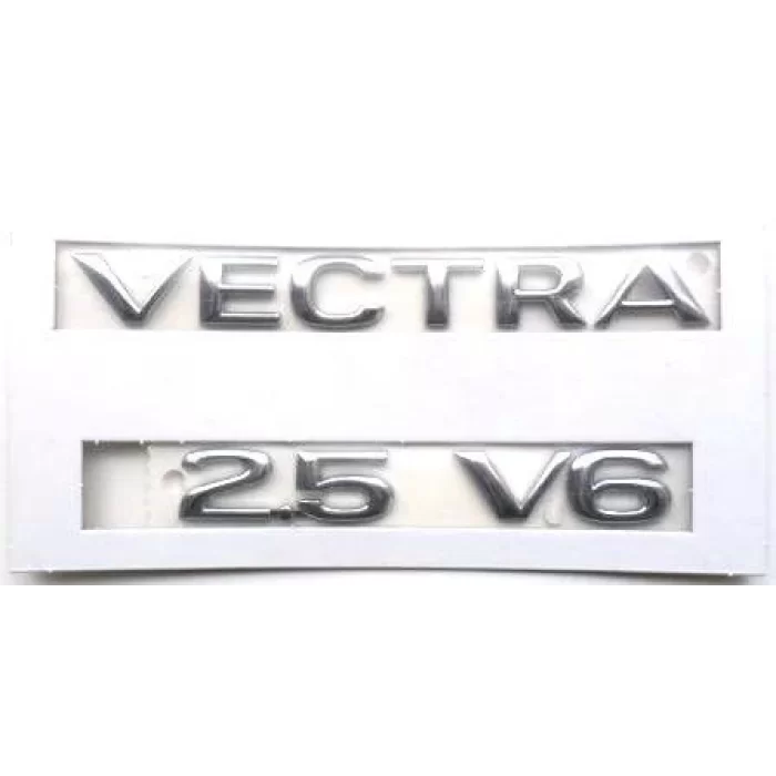 Opel Vectra B VECTRA 2.5 V6 Yazısı Krom Orjinal GM 5177181