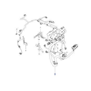 Chevrolet Cruze Motor Tesisatı Orjinal GM 95991427