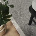jüt sisal antrasit-gri-balıksırtı