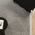 jüt sisal antrasit-gri-mermer