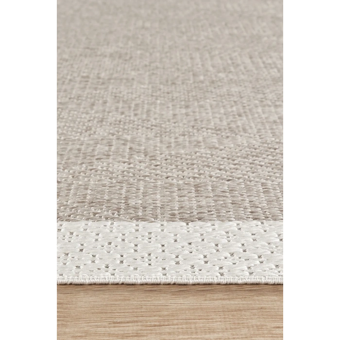 jüt sisal bej-krem-balıksırtı