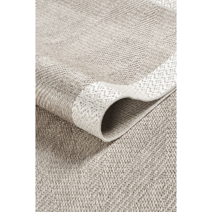 jüt sisal bej-krem-balıksırtı