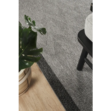 jüt sisal antrasit-siyah-balıksırtı