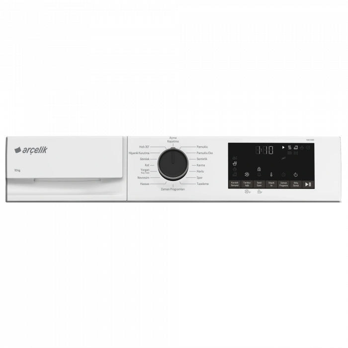 Arçelik 1001 KMX 10 Kg Kurutma Makinesi