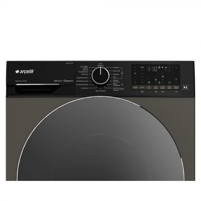 Arçelik 1280 YKMP IG Kurutmalı Çamaşır Makinesi