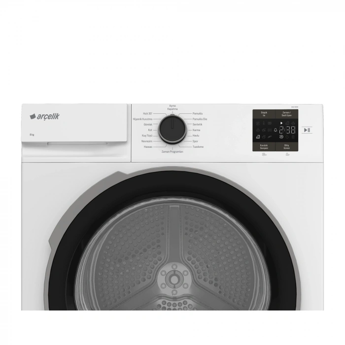 Arçelik 802 KMX 8 Kg Kurutma Makinesi