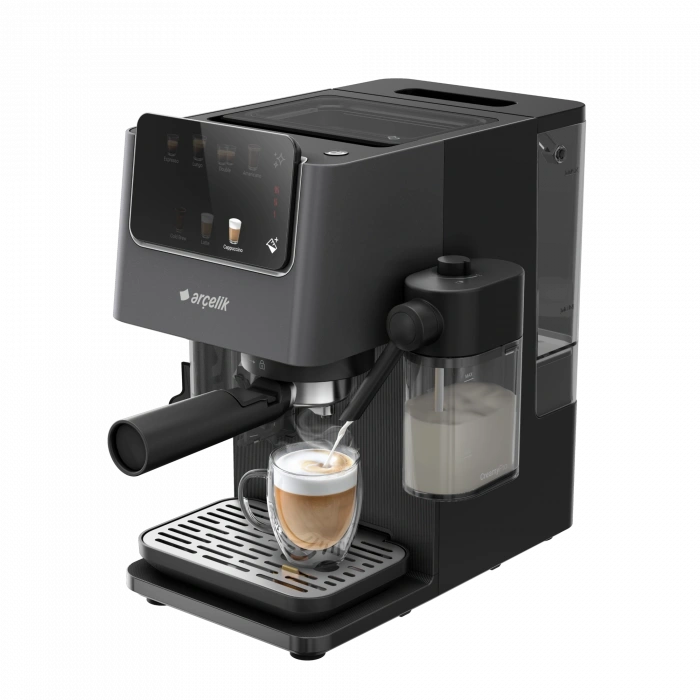 Arçelik EM 8550 Imperium Barista Öğütücülü Yarı Otomatik Espresso Makinesi