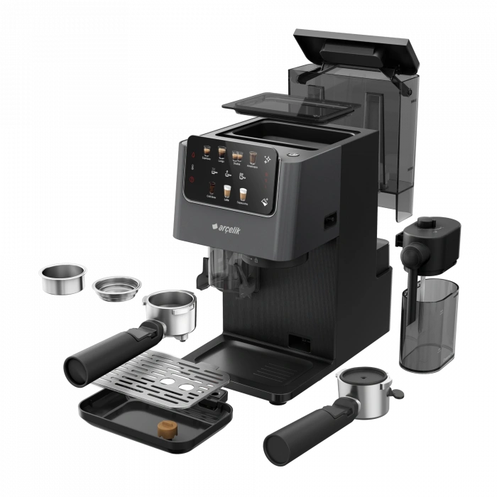 Arçelik EM 8550 Imperium Barista Öğütücülü Yarı Otomatik Espresso Makinesi
