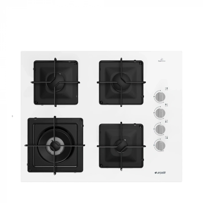 Arçelik OCD K 651 EWB Gazlı Cam Tablalı Ocak