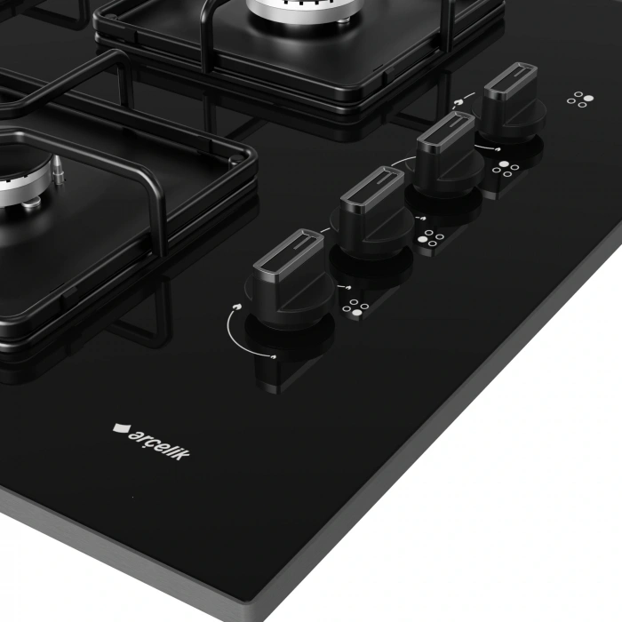 Arçelik OCD K 651 EWS Gazlı Cam Tablalı Ocak