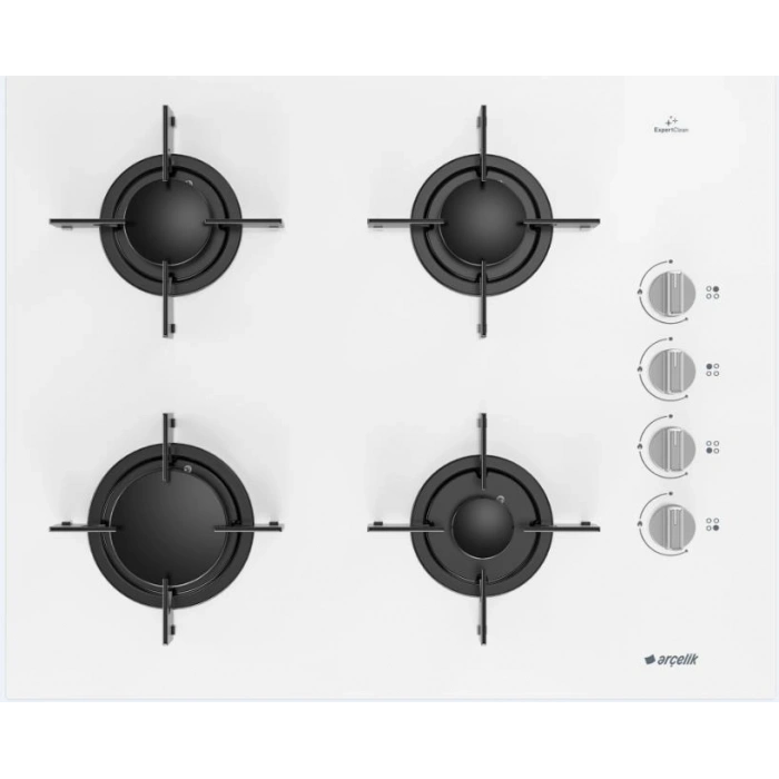 Arçelik OCL T 651 EB Beyaz Cam Ankastre Ocak