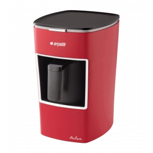 Arçelik K 3300 Kırmızı Mini Telve Türk Kahve Makinesi