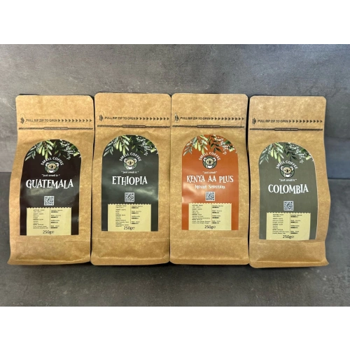 TANIŞMA PAKETİ (Guatemala/Colombia/Ethiopia/Kenya)