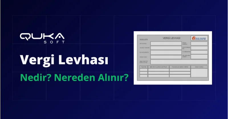 Vergi Levhası Nedir? Nereden Alınır?
